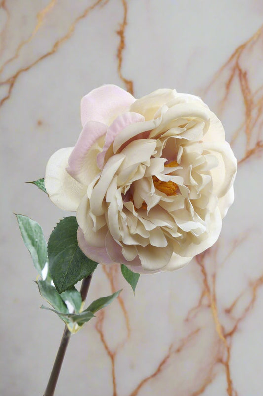 Stunning artificial vintage pink Old English rose bud