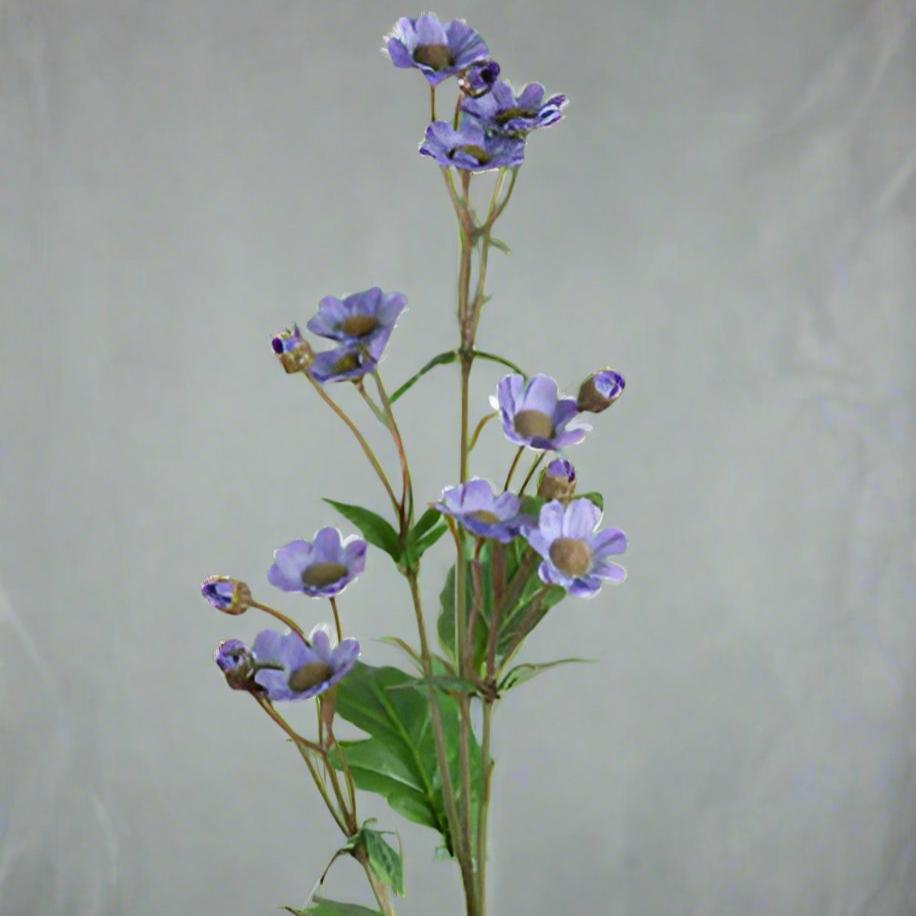 Faux Elegant Purple Daisy Stem