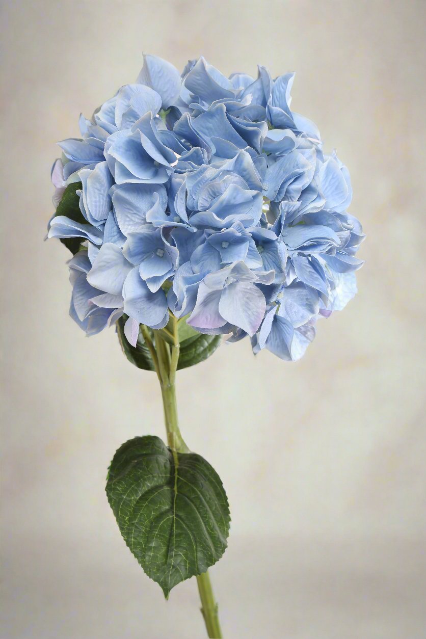 Gorgeous light blue faux hydrangea