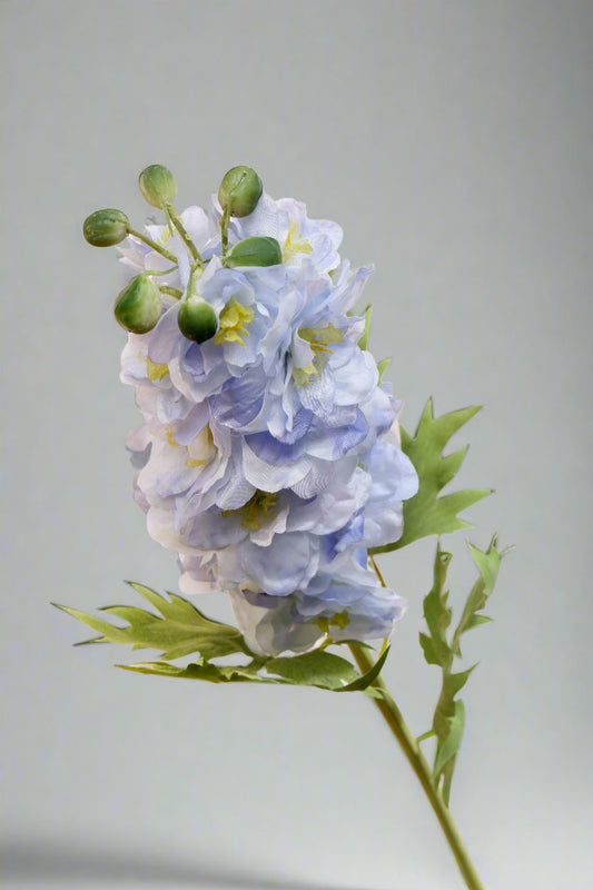 Silk light blue double delphinium